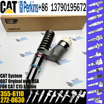 Fuel Injector For C15 C18 Engine Excavator 365C 374D Injectors 10R-3263	355-6110 272-0630 249-0709 234-1400 253-0614