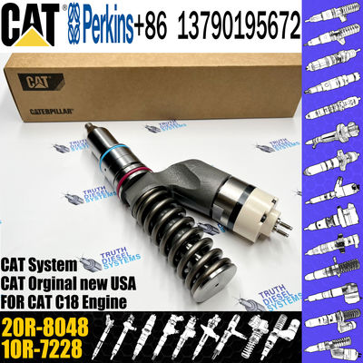 Excavator Parts common rail diesel fuel injector 1OR-7228 211-3025 253-0597 20R-8048 for Caterpillar C18 Engine