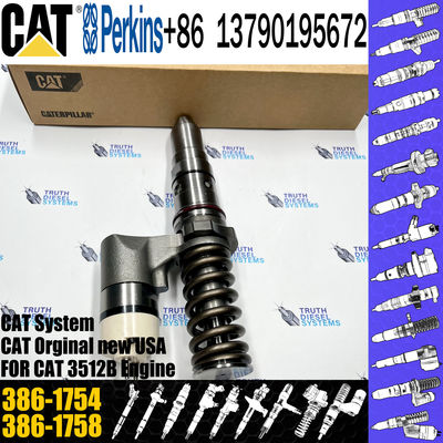 Diesel Fuel Injector 250-1302 389-1969 10R-1303 386-1754 for 3512B Excavator 3512C 3516B 3516C