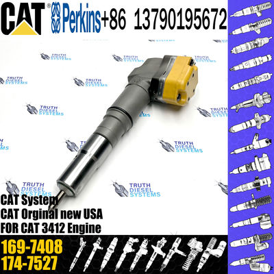 Diesel Common Rail Fuel Injector 174-7527 169-7408 173-9272 232-1173 10R-1265 173-9379 138-875 For Excavator Engine 3412