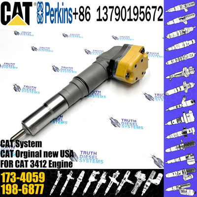 3412 Engine Parts Fuel Injector 171-9710 0R-9348 173-4059 173-4061 For C-A-T Caterpillar