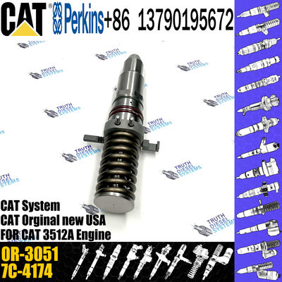 3512A Diesel Common Rail Fuel Injector 4P-9075 0R-3051 7C-4174 7E-3384 7C-9577 7E-8836 7E-3382 For Caterpillar
