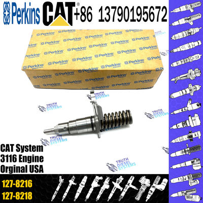Excavator spare Part 127-8218 127-8216 Fuel Injector for Cat 3116 3114 Engine