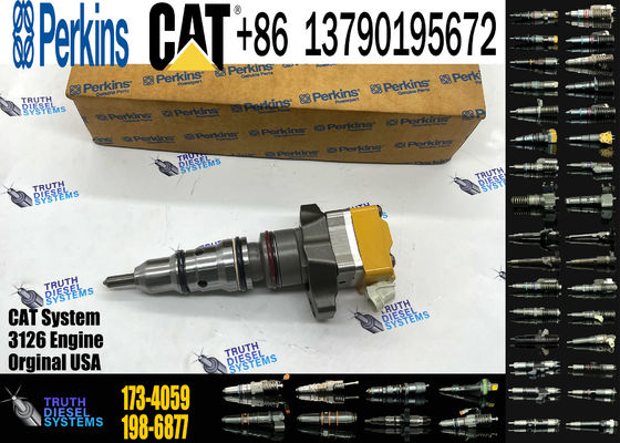 For Cat Caterpillar 3126 3126B 3126E Engine Spare Parts Fuel Injector 222-5967 173-4059