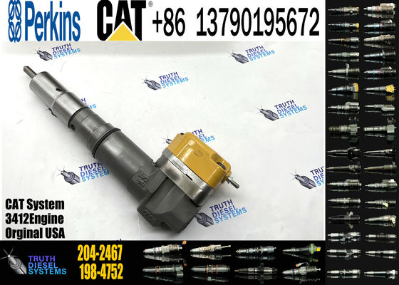 198-6877 204-2467 232-1170 232-1175 3412E Engine Diesel Fuel Injector 174-7526 174-7527