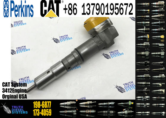 Construction Machinery 222-5965 20R-0758 10R-1257 198-6877 diesel fuel injector 2225965 20R0758 10R1257 198-6877 for CAT