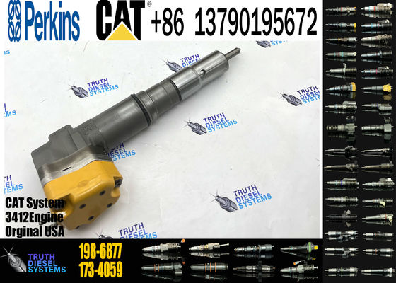 Construction Machinery 222-5965 20R-0758 10R-1257 198-6877 diesel fuel injector 2225965 20R0758 10R1257 198-6877 for CAT