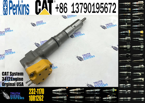Engine Parts 20R0758 common rail 2C-0273 diesel fuel injector 2C0273 20R-0758 232-1170 for caterpillar 3412E engine part