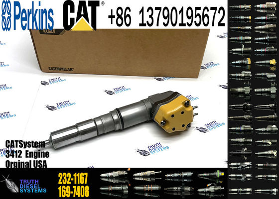 Injector 198-7912 232-1168 156-3895 204-2467 232-1167 173-4059 10R1262   For Caterpillar 3412