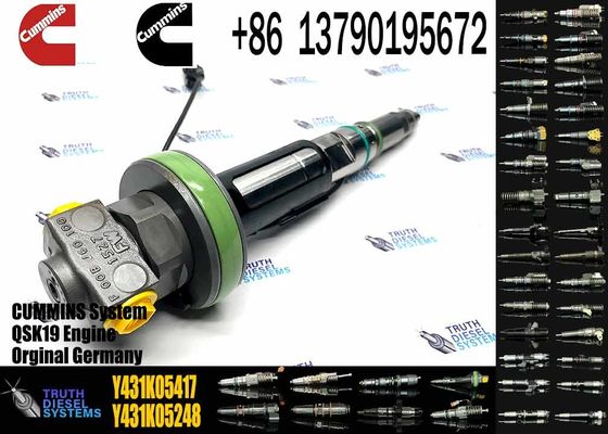 Y431K05417 QSK19 Diesel Engine Common Rail Fuel Injector Y431K05558 4964171