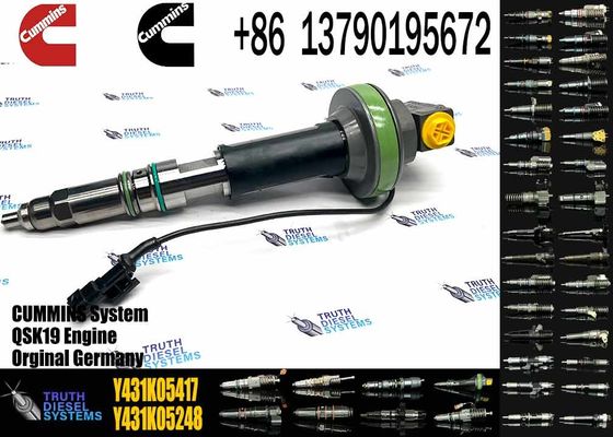 Y431K05417 QSK19 Diesel Engine Common Rail Fuel Injector Y431K05558 4964171