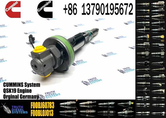 Quality goods Common Rail Diesel Fuel Injector F00BJ60783 For Cummins QSK19 QSK38 QSK60