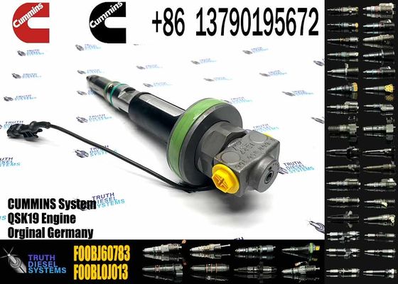 Quality goods Common Rail Diesel Fuel Injector F00BJ60783 For Cummins QSK19 QSK38 QSK60