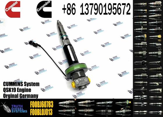 Quality goods Common Rail Diesel Fuel Injector F00BJ60783 For Cummins QSK19 QSK38 QSK60