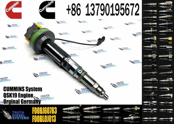 Quality goods Common Rail Diesel Fuel Injector F00BJ60783 For Cummins QSK19 QSK38 QSK60