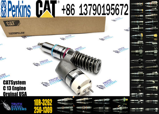 CAT C13 Diesel Engine Parts Fuel Injector  10R-3262  249-0713 250-1309 259-5409 10R-1274 10R-7236 10R-3258