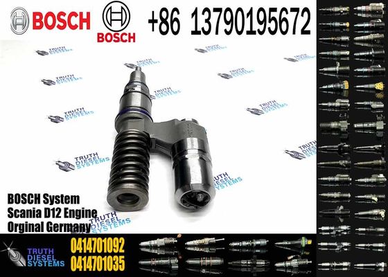 Original Diesel Engine Fuel Injector 0414701092 Fuel Injector Assembly 1734493 For SCANIA DC13076A