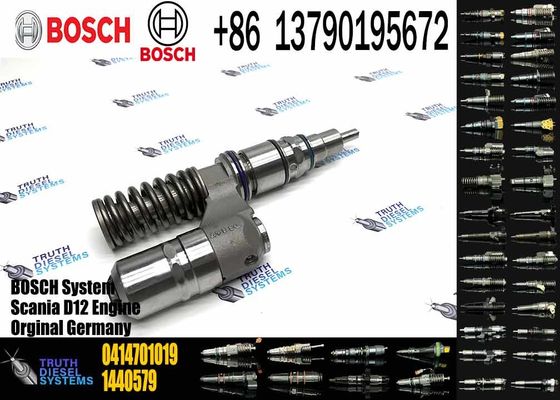 Genuine Unit Fuel Injector 0414701082 0414701019 0414701027 1440579 For Scania P340 10.6 D