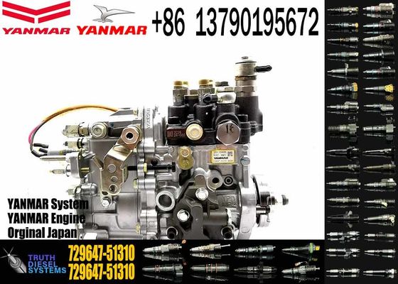 Diesel Fuel Injector Pump 4D88E X4 PC55 For Excavator Engine Fuel Injector Pump Assy 729647-51310