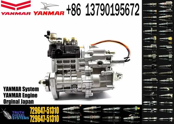 Diesel Fuel Injector Pump 4D88E X4 PC55 For Excavator Engine Fuel Injector Pump Assy 729647-51310