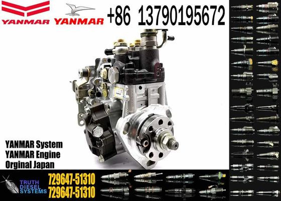 Diesel Fuel Injector Pump 4D88E X4 PC55 For Excavator Engine Fuel Injector Pump Assy 729647-51310