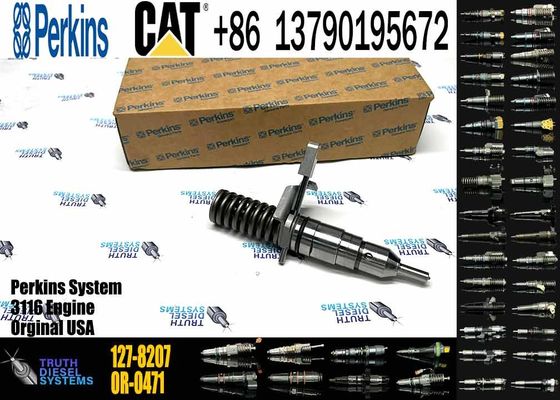 127-8207 Fuel System Spare Part CAT 3114 3116 Excavator Diesel Engine Parts Injector Nozzle Fuel Injector For Caterpilla