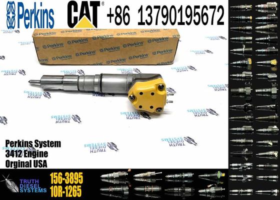 1563895 1697408 Engine Parts Fuel Injector 156-3895 169-7408 171-9704 For CAT Caterpillar 3412 1719704 engine