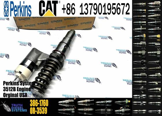 Fuel Injector 392-0208 386-1760 20R-1272 Fits For Caterpillar CAT Engine 3512B 3516B Remanufactured