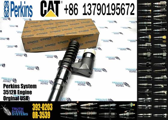 Excavator Parts 3512B Engine Injector 246-1854 392-0203 250-1311 392-0204 250-1302 392-0224fuel Injector For Excavator