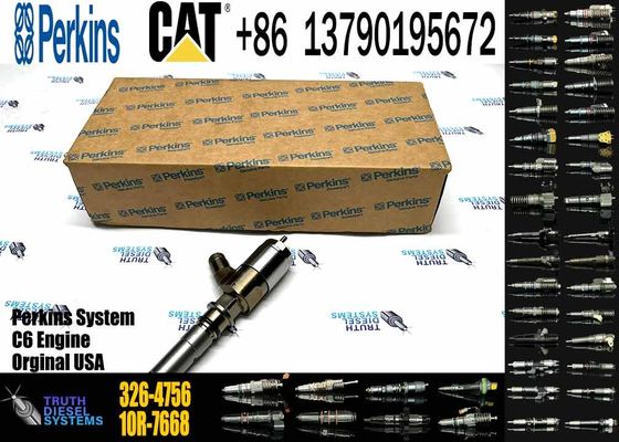 High Quality C6.4 Fuel Injector 326-4700 326-4756 For Caterpillar E320D 326-4700 Injector Excavator Parts