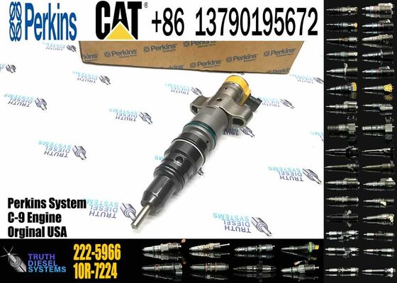 High quality common rail injector 222-5966 3412 fuel injector for diesel engine fuel injection pump