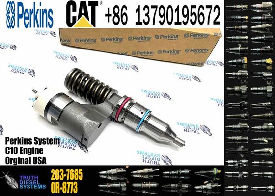 High Quality Caterpillar Engine 3126 Diesel Fuel Injectors 1260499 126-0499 Excavators-Construction Machinery Parts-Mode