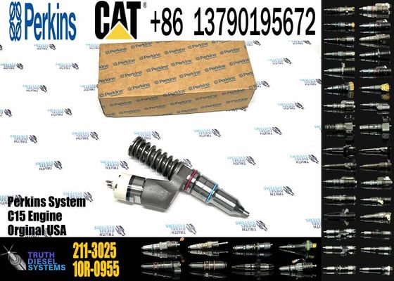 211-3025 2113025 diesel engine injector 10R-0955 10R0955 common fuel injector excavator parts
