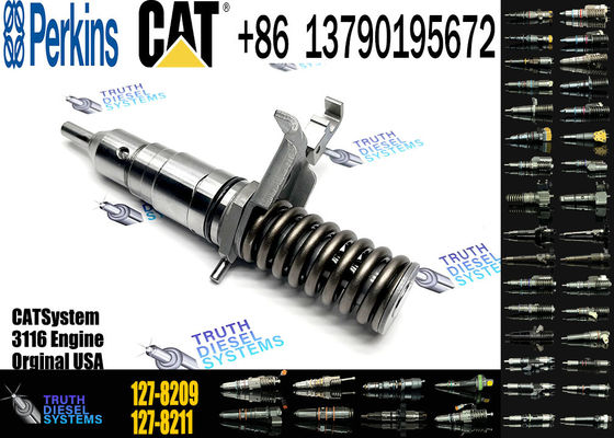 Engineering Vehicles Fuel Injector 127-8209 0R-8483 1278209 0R8483 For Caterpillar Cat 3114 3116 Engine