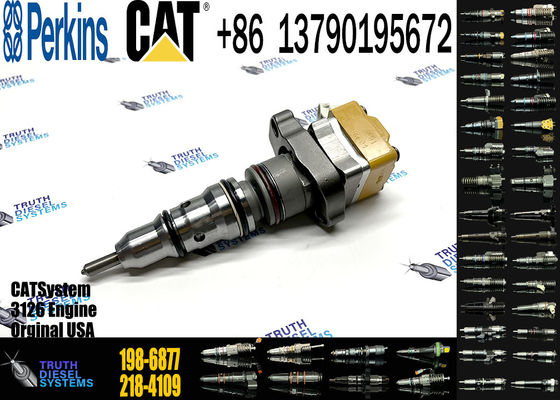 Excavator Parts 3126 Engine Injector 198-6877 1OR-1267 169-7408 20R-0758 153-5938 fuel injector For Excavator