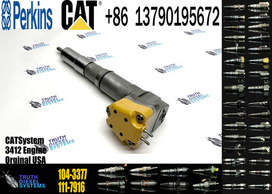 High quality 0R-9349 diesel fuel injectors 232-1175 104-3377 0R9349 for CAT Engine 3408 3412 parts 2321175 1043377