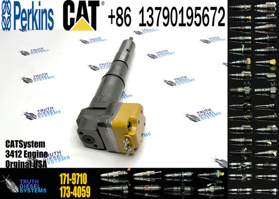 3412 Engine Parts Fuel Injector 171-9710 0R-9348 173-4059 173-4061 Common Rail injector For CAT Caterpillar