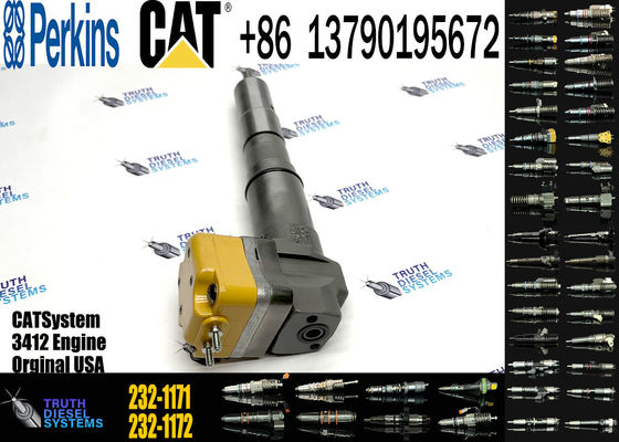 Diesel Common Rail Fuel Injector 232-1171 Rebuild Spare Parts Injection Nozzle 10R-1267 232-1183 232-1171