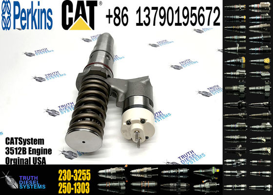 Construction Machinery Parts 10R-3255 10R3255 Common Rail Fuel Injector 20R-1265 20R1265 For CAT 3412 3412E Engine