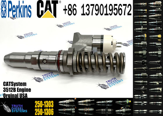 3512B Diesel Engine Parts fuel injector 250-1304 392-0225 250-1303 392-0226 for CAT Caterpillar Construction machinery