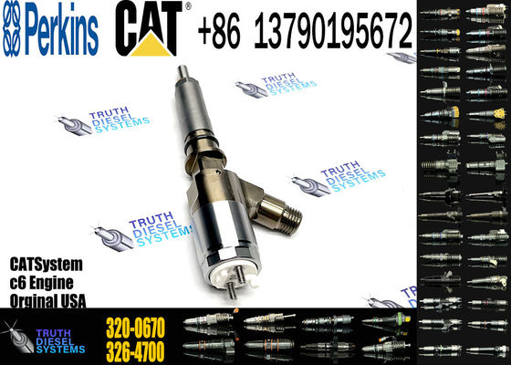Excavator Spare Parts Common Rail Diesel Fuel Injector 320-0670 2645A745 For CAT Perkins C6.6 320D Engine