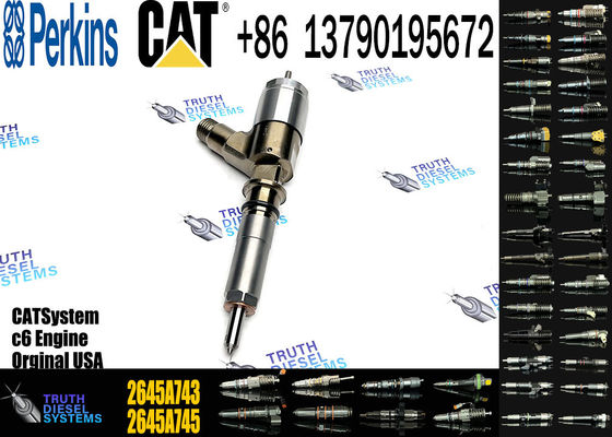 C6.6 2645A743 nozzle injector 321-0990 diesel engine fuel injector for excavator parts