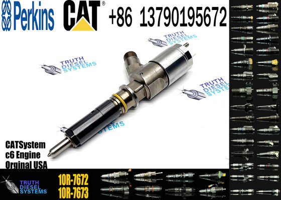 10R-7672 10R-7673 Common Rail Injector for Caterpillar CAT Perkins C6.6 C4.4 Engine