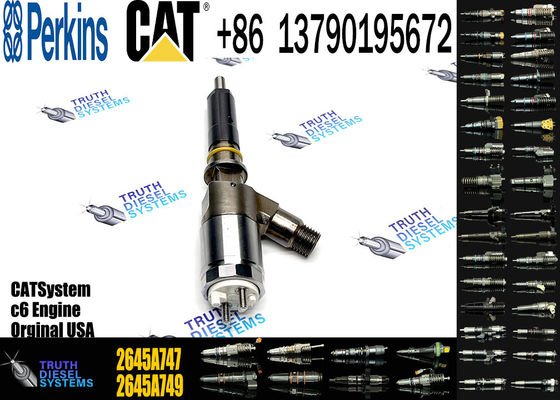 New Diesel Engine Fuel Injector Nozzle 320-0680 3200680 Diesel Injector 2645A747 For CAT 323D E323D C6.6 C4.4 Engine Parts