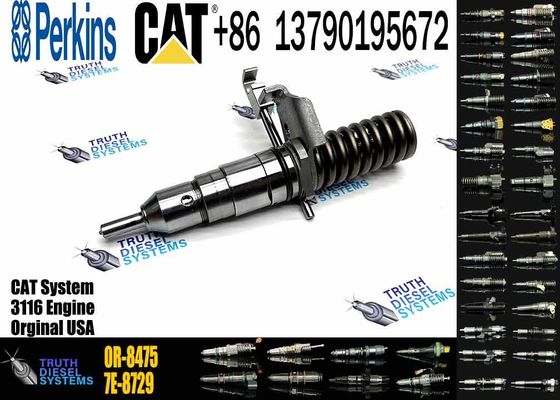 Diesel Fuel Engine Injectors 0R8475 0R-8475 For High Performance Car Parts Caterpillar Engine
