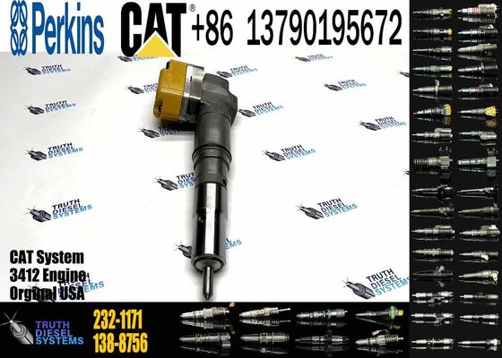 3408 3412 Engine Fule Injetor 174-7526 232-1168 232-1170 173-9268 232-1171 162-9610 232-1173