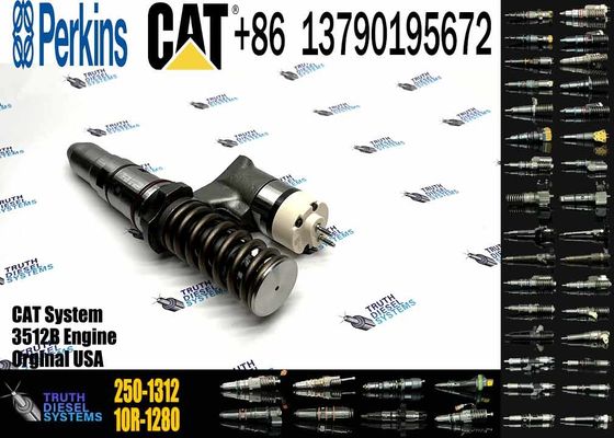 Excavator Parts 3512B Engine Injector 250-1312 204-2067 229-1631 245-8272 246-1854 250-1311 Fuel Injector For Excavator