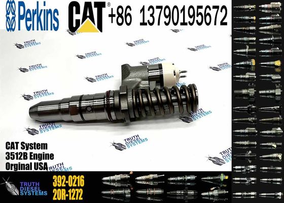 3512B/3512C/3516C Engine Spare Parts Fuel System Oem Common Rail Fuel Injector 392-0216 / 20R-1277 For Cat Excavator