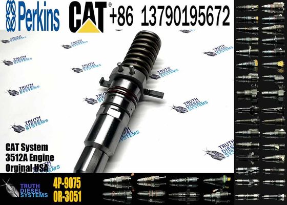 Construction Machinery Parts Common Rail Diesel Fuel Injectors 4P-9077 0R-2925 4P-9076 0R-2921 4P-9075 0R-3051 7E-6408 0R-3052