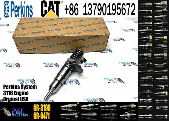 High Quality Fuel Injector 7E8729 0R3190 Diesel Engine Fuel Injector 7E-8729 0R-3190 for CAT 3114 3116 3512C 3516C 3126